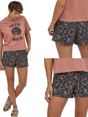 Patagonia Womens Baggies Shorts  Size Medium